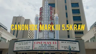 Canon 1DX MARK III 5.5K RAW Test