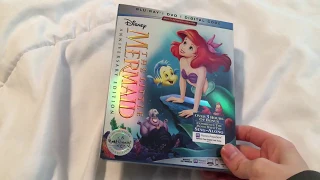 THE LITTLE MERMAID SIGNATURE COLLECTION BLU-RAY UNBOXING!!!!