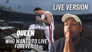 QUEEN WHO WANTS TO LIVE FOREVER LIVE WEMBLEY REACTION!!!