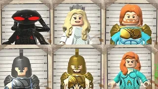 Aquaman Movie Characters in LEGO DC Supervillains