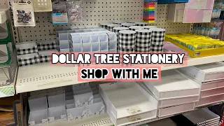 Dollar tree Journaling supply hunt// shop with me