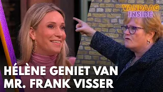 Hélène geniet van uitzendingen Mr. Frank Visser: 'Dat is toch heerlijk' | VANDAAG INSIDE