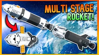 I Built A 'MULTISTAGE' Rocket For My SPACE SET! | Trailmakers Showcase