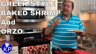 GREEK-STYLE BAKED SHRIMP and ORZO | Easy One-Pot Meal | Greek Recipe