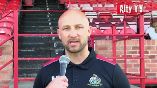 Post Match Interview - Leamington Vs Altrincham - Phil Parkinson