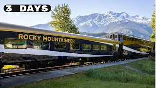 3 Days on Canada's LUXURY TRAIN - Rocky Mountaineer Trip