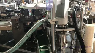 Среднескоростная машина для производства бумажных стаканчиков DEBAO-100S, 250мл