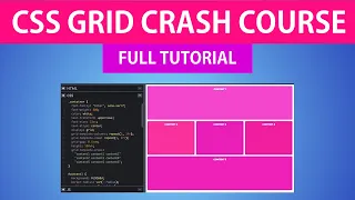 CSS Grid Crash Course | Beginners Tutorial
