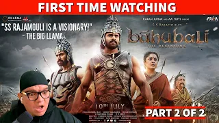 BAAHUBALI: THE BEGINNING (2015) : MOVIE REACTION PART 2/2 | FIRST TIME WATCHING | SS RAJAMOULI !