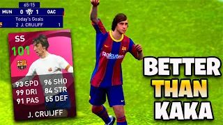 BETTER THAN KAKA! 101 Iconic Moment J. Cruijff Review 🔥🔥