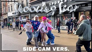 [DANCE IN PUBLIC | SIDE CAM] XG - 'SHOOTING STAR' Dance Cover by Savage Family Dance Crew IRELAND