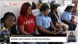 Música Justino Handanga - Morre, em Luanda, vítima de doença