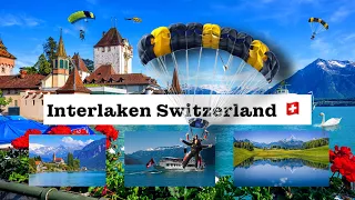 Bern to Interlaken Switzerland 🇨🇭 | Interlaken OST | Lake Brienz Interlaken | Switzerland 🇨🇭