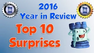 Top 10 Surprises of 2016
