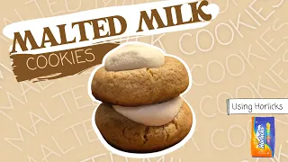 HORLICKS cookies | malted milk powder recipe ideas