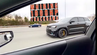 Stalking a 1000HP Trackhawk