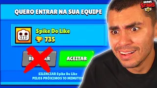 PRECISO ACEITAR TODOS OS CONVITES DE EQUIPE OU... Brawl Stars!!