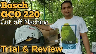 How to cut metal easy & fast using Bosch GCO 220 // Tagalog // V10 | FAJ Curan Vlogs