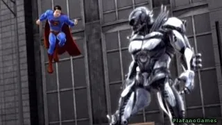 Superman Returns - The Man of Steel vs Metallo - Fight I - Walkthrough Part 4 - HD