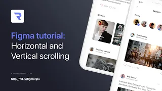 Figma tutorial: Horizontal and Vertical scrolling