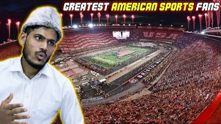 Villagers React To Greatest American Sports Fans ! Tribal People React To American Sports Fans