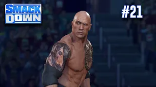 WWE 2K Universe Mode (Season 5) : SmackDown Highlights #21