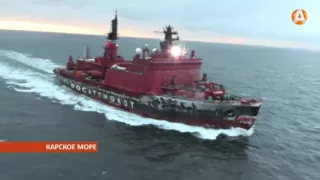 Корабли СФ в Арктике провели учение по передаче жидких грузов 30.09.2015
