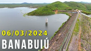 SENSACIONAL Açude Banabuiú Dados Atualizados Hoje 06/03/2024 Ceará