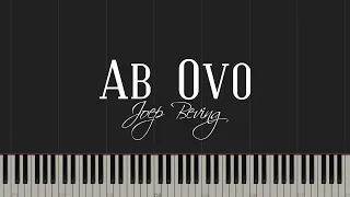 Ab Ovo - Joep Beving (Piano Tutorial)