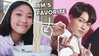 I Ate Like BTS For A Week