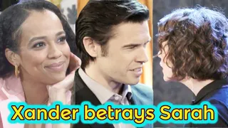 LEAK Xander betrays Sarah, develops a relationship with Jada - Days of our lives spoilers