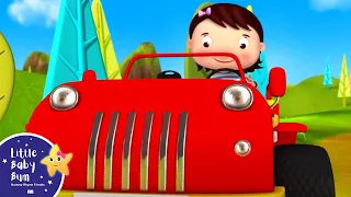 Driving In My Car Song | Best Baby Songs | Kids Cartoon | Nursery Rhymes | Little Baby Bum