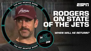 Aaron Rodgers: 'I look forward to taking back the reins pretty soon' with the Jets | Pat McAfee Show