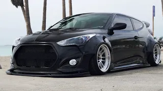 Austin’s Bagged & Widebody Veloster || 4K