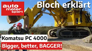 Komatsu PC4000: Der 400-Tonnen-Gigant - made in Germany - Bloch erklärt #142 | auto motor sport