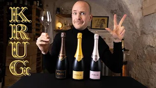 3 BOTTLES = 1,400 $ 😮 MASTER OF WINE Tastes KRUG Champagne