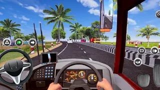 Driving Through the Village | Bus Simulator Bangladesh - Android Gameplay