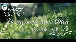 Ce moment avec Dieu - Sarah