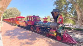 [4K] FULL Disneyland Railroad 2023 at Disneyland Park! - Complete Grand Circle Tour POV!