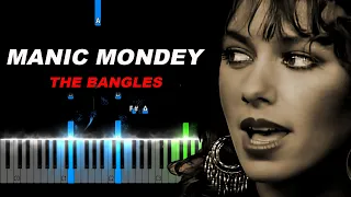 The Bangles - Manic Monday Piano Tutorial