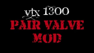 VTX1300 Pair Valve Mod
