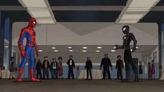 Spectacular Spider-Man (2008) Black Suit Spider-Man vs Chameleon part 1
