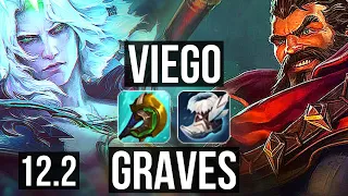 VIEGO vs GRAVES (JNG) | Rank 1 Viego, 6/0/10, Rank 8, Dominating | NA Challenger | 12.2