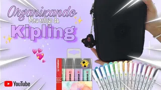 Organizando meu estojo da Kipling 2024🤍💫| Soh_sophia