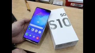 Samsung Galaxy S10 5G  First Look And Unboxing and Bangla Review