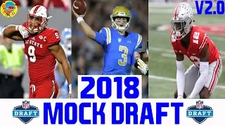 Full 1st Round 2018 NFL Mock Draft V2.0