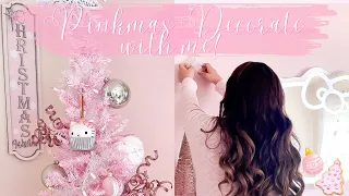Pinkmas Glam Room Decorate with me 2022! 🎀❄️💗⛸