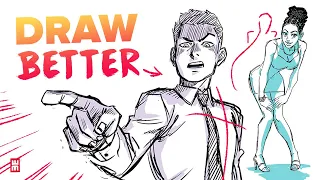 Your Character Drawings are TOO STIFF! WATCH THIS!