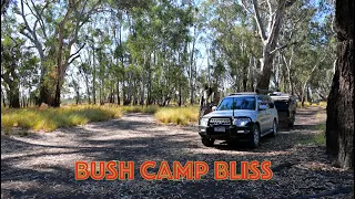 Camping adventure on the Murrumbidgee near Balranald. NSW.