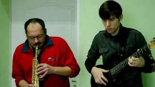 Tea for Two soprano sax & guitar